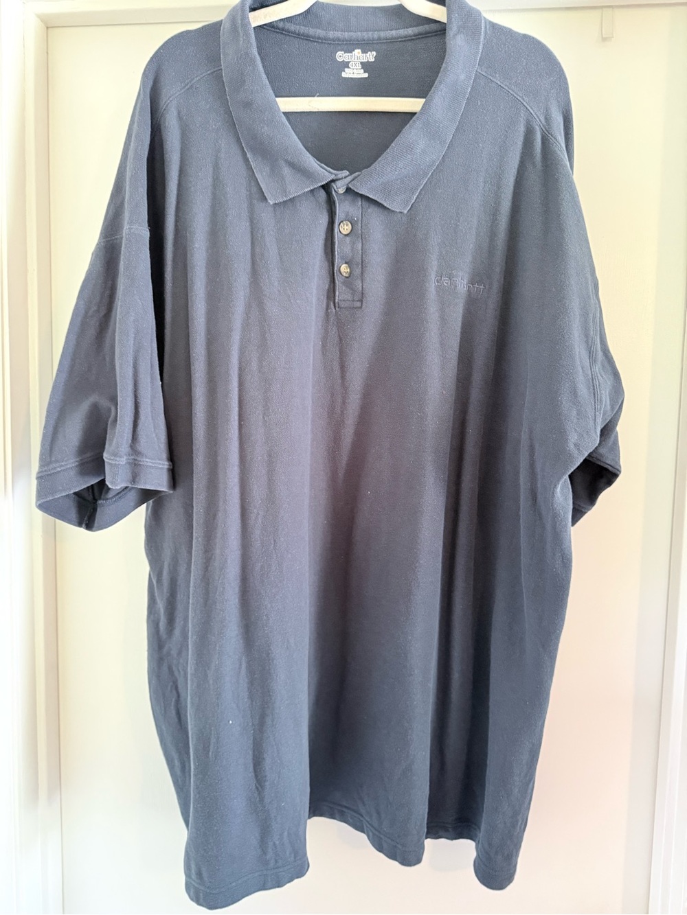 Carhartt Men's Polo Shirt in Slate Blue
